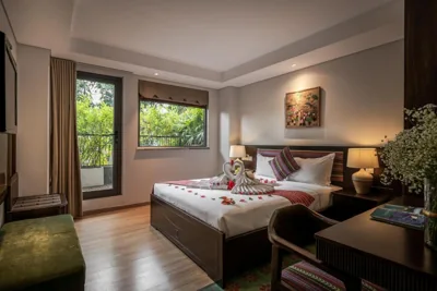 Suite mit Balkon + Afternoon Tea auf der Dachterrasse — Au Lac Legend Hotel
